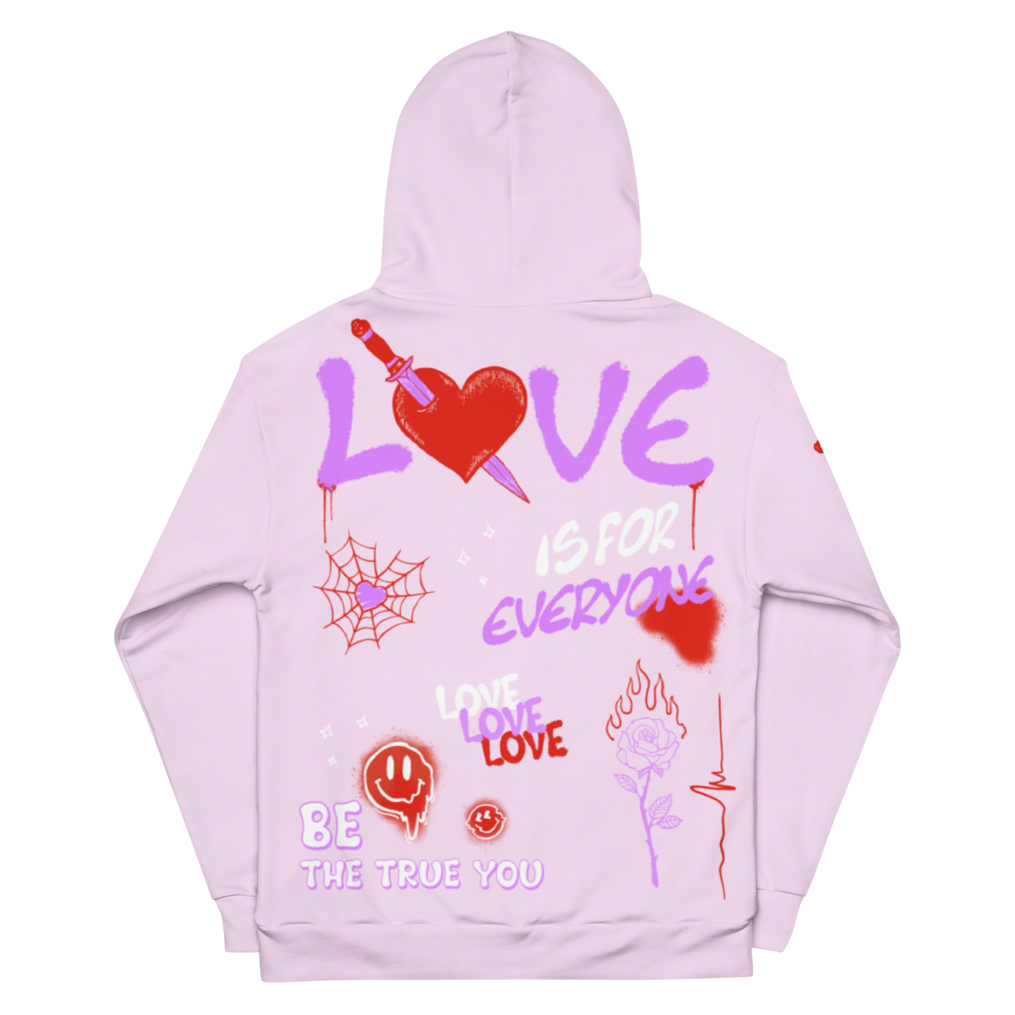 LOVE IS FOR EVERYONE Pink Hoodie