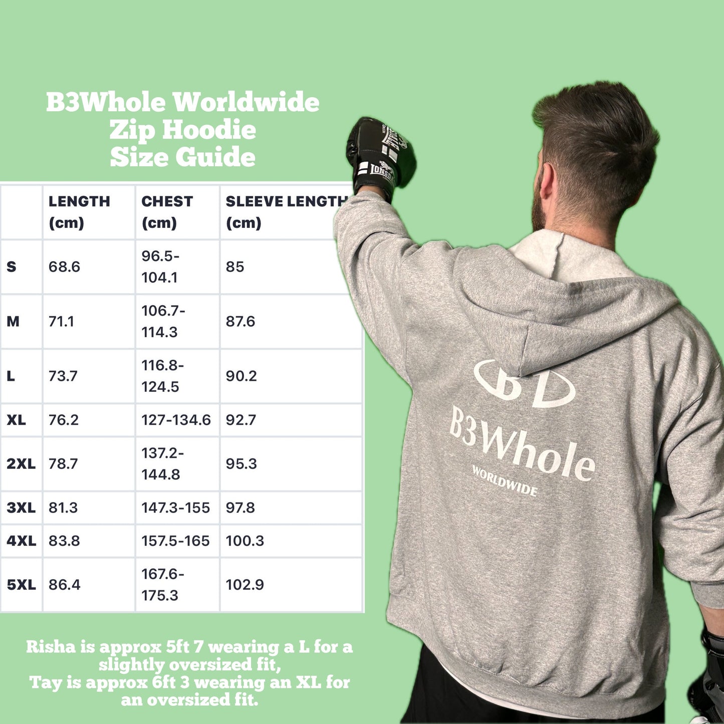 Worldwide 2024 zip hoodie