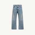 Faded Blue Mid Loose Fit Jeans
