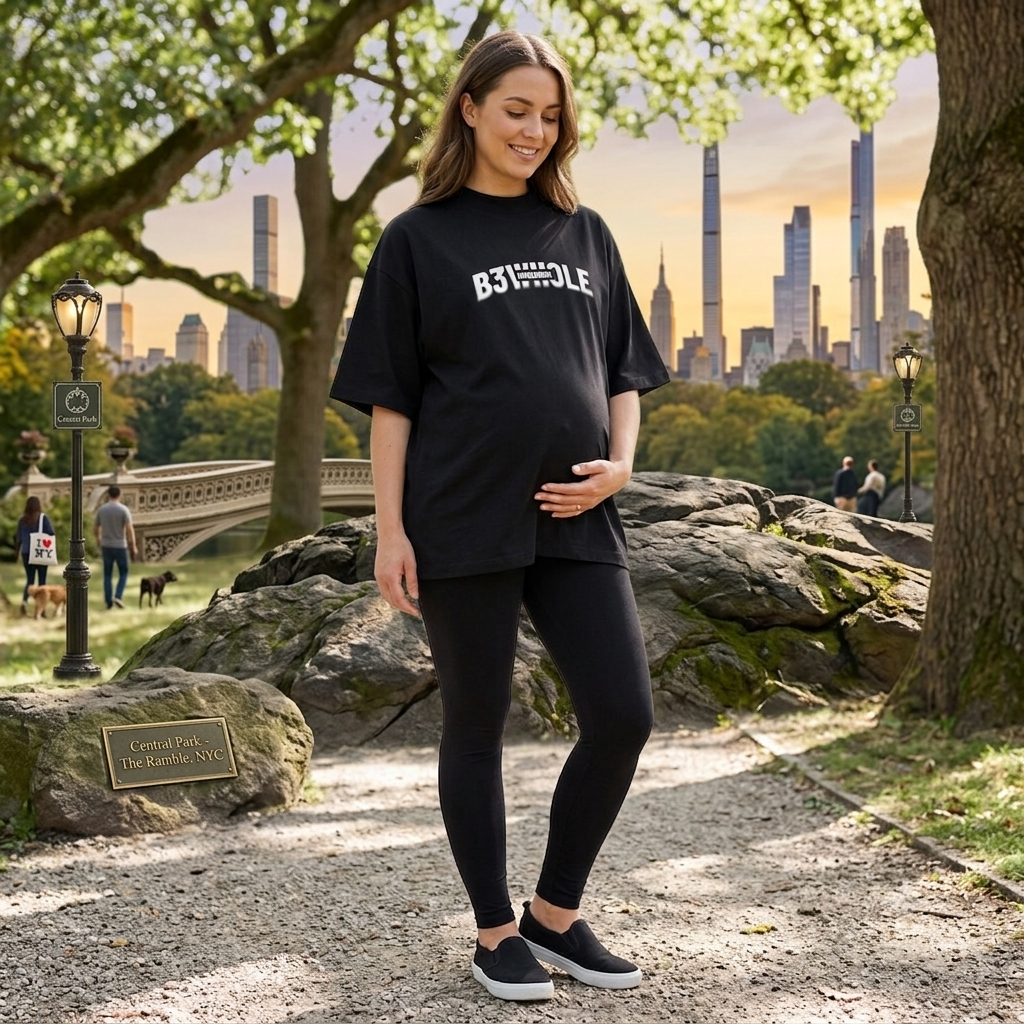 B3Whole Worldwide 2 Black/White Mom t-shirt