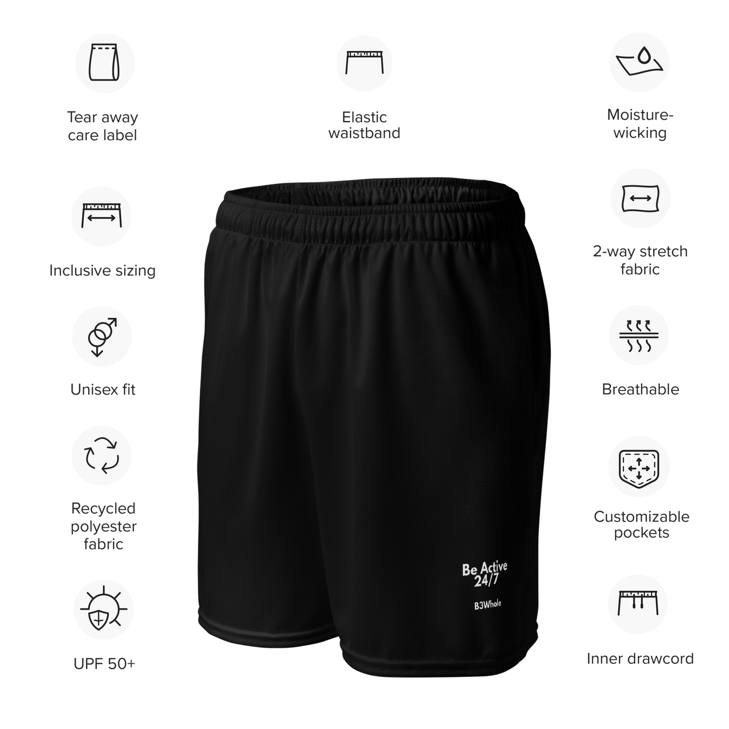 Be Active mesh shorts