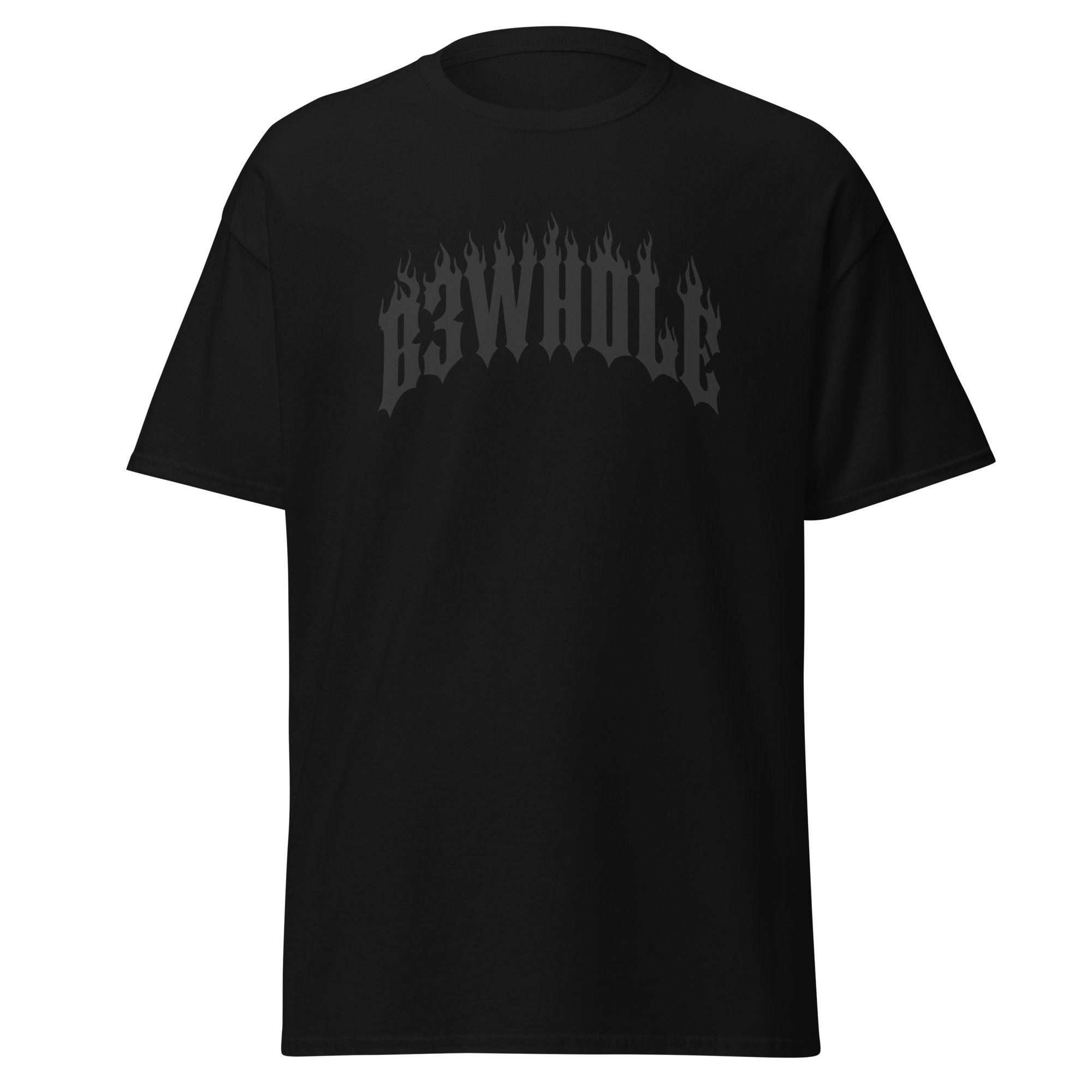 £20 Black/Black Hell Script tee