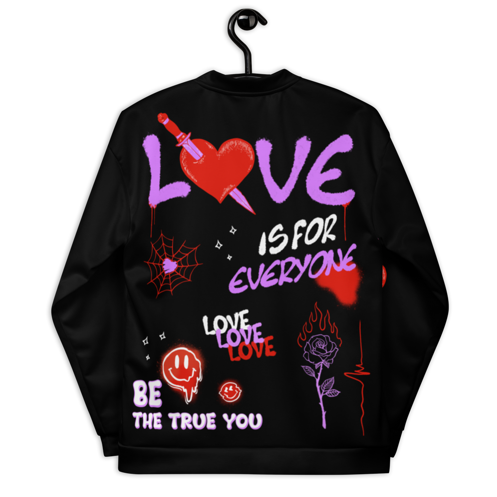 LOVE IS FOR EVERYONE Bomber Jacket