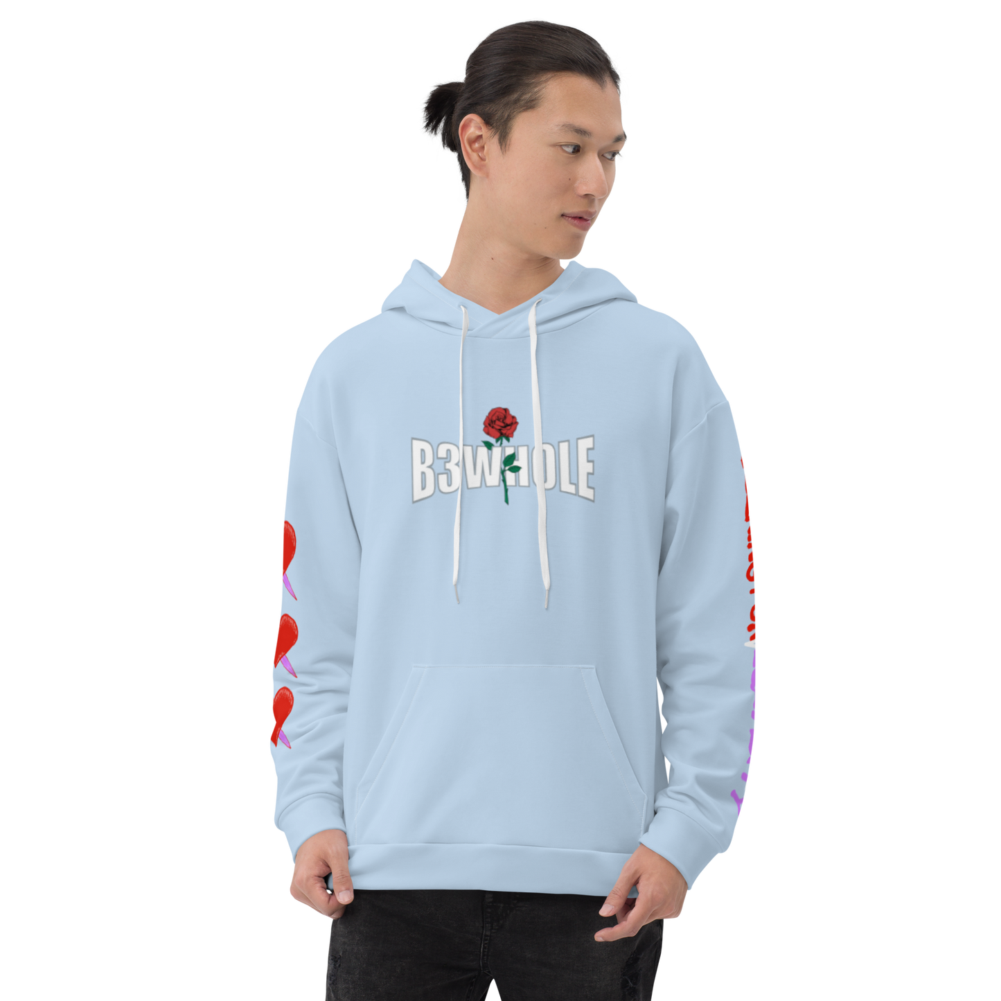 LOVE IS FOR EVERYONE Powder Blue Hoodie