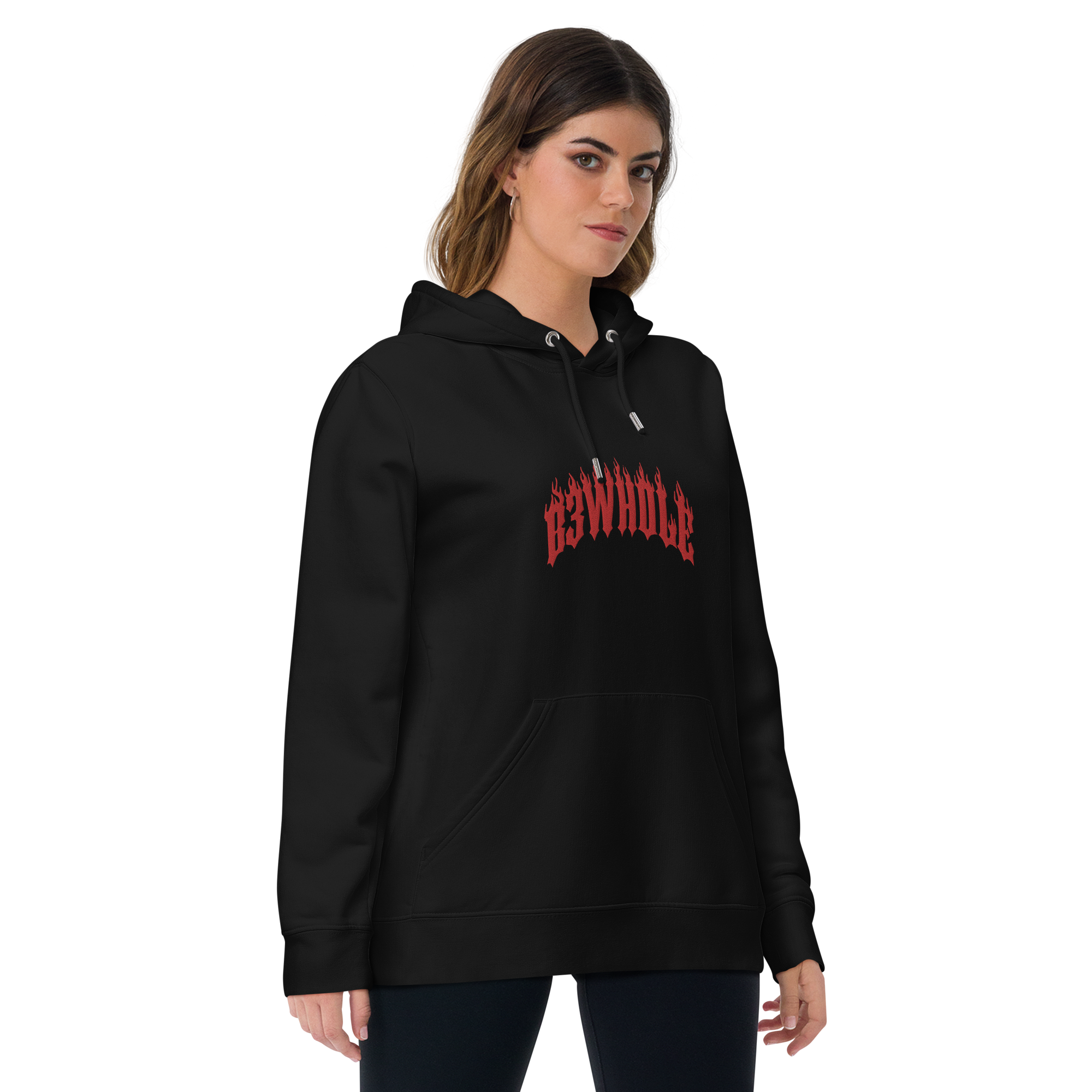 Hell Script Organic hoodie