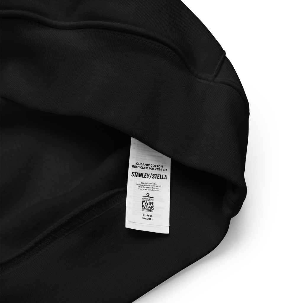 Hell Script Organic hoodie