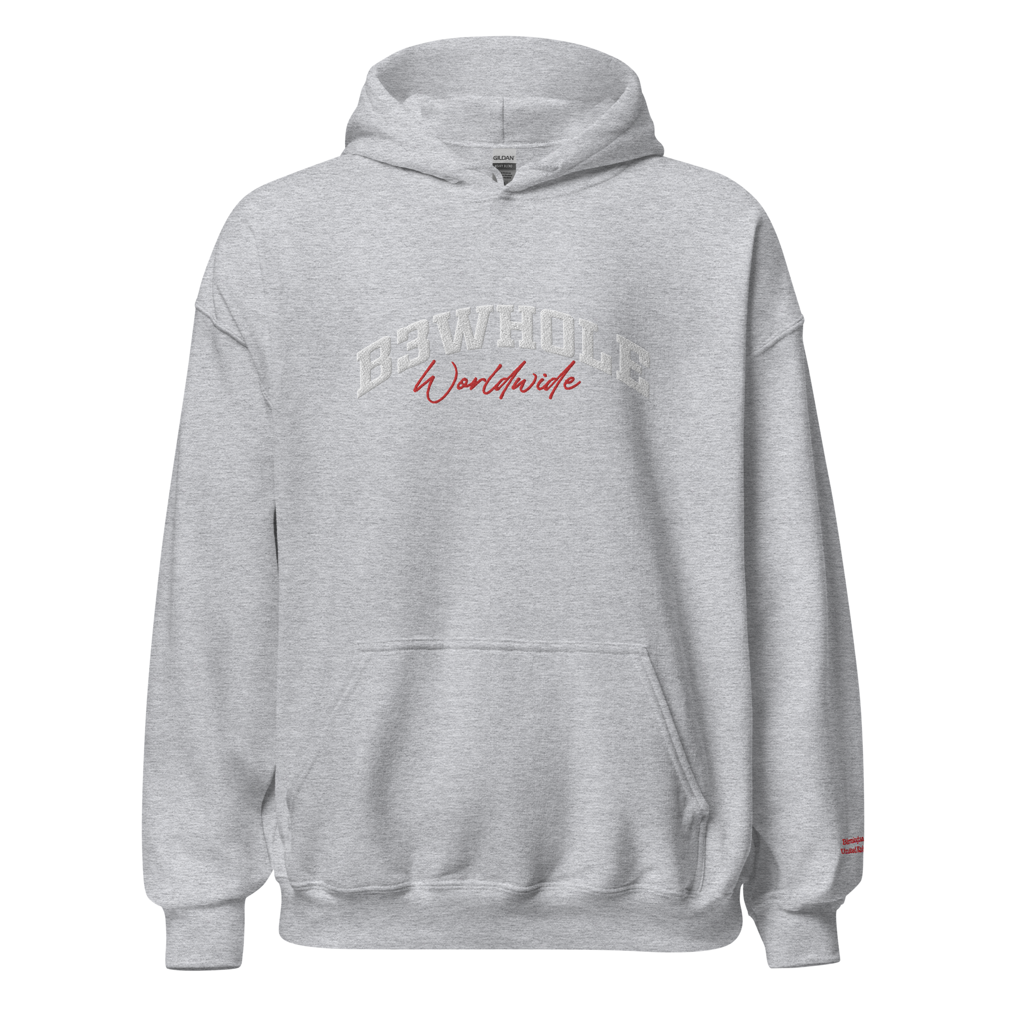 Big and Tall B3Whole Worldwide Hoodie